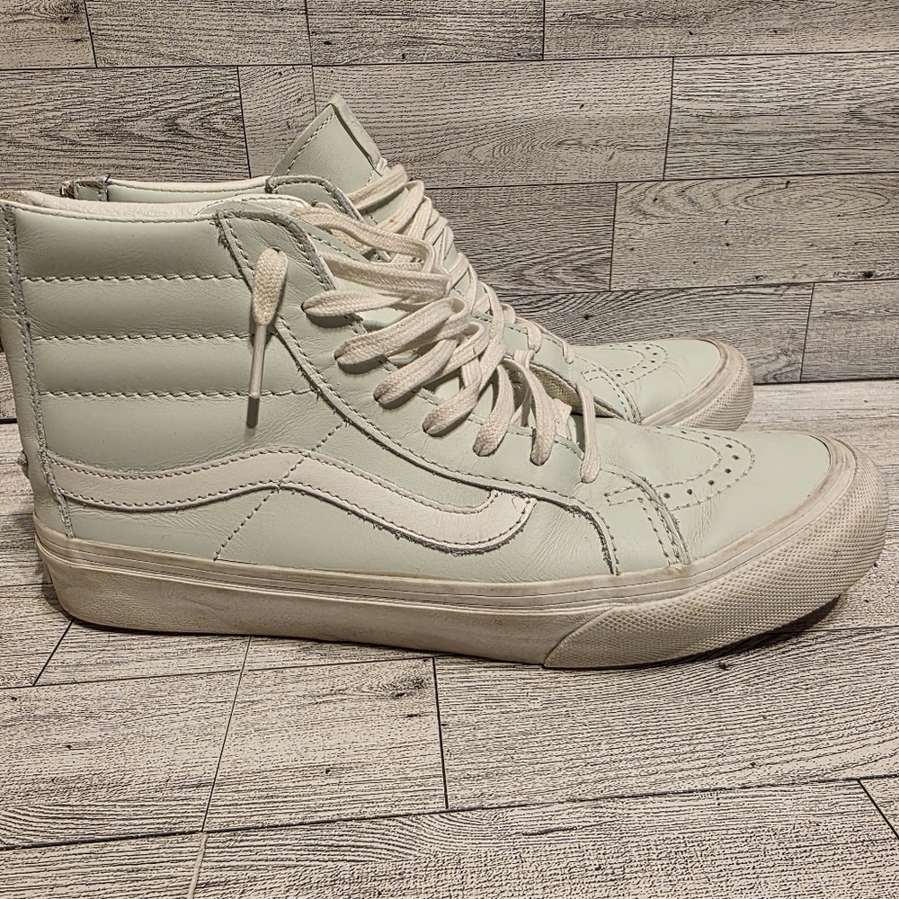 Vans High-Top Sneakers in Light Blue